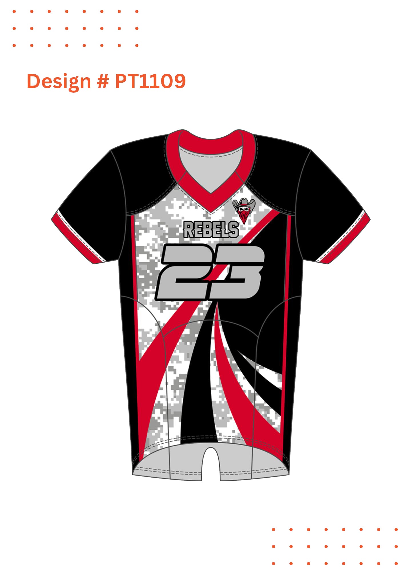 Custom Flag Football Jersey Mockups